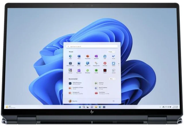 Alt view image 4 of 4 - HP Spectre x360 14-eu0097nr 14" 3K OLED Touch Intel Core Ultra 7 155H 1.4 GHz up to 4.8 GHz 16GB RAM 1TB SSD Intel Arc Graphics Windows 11 Home Laptop, Nightfall Black - 9C906UA