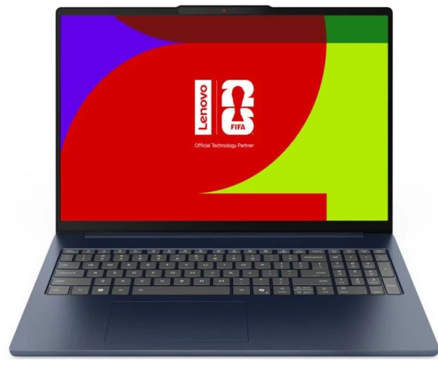 Main image of Lenovo IdeaPad Slim 5i 16" WUXGA Touchscreen Intel Core Ultra 7 355 2.3 GHz up to 4.7 GHz 16 GB 1TB SSD Intel Graphics Windows 11 Home Laptop, Cosmic Blue, Minor Scratches and Dent - 83S6000BUS
