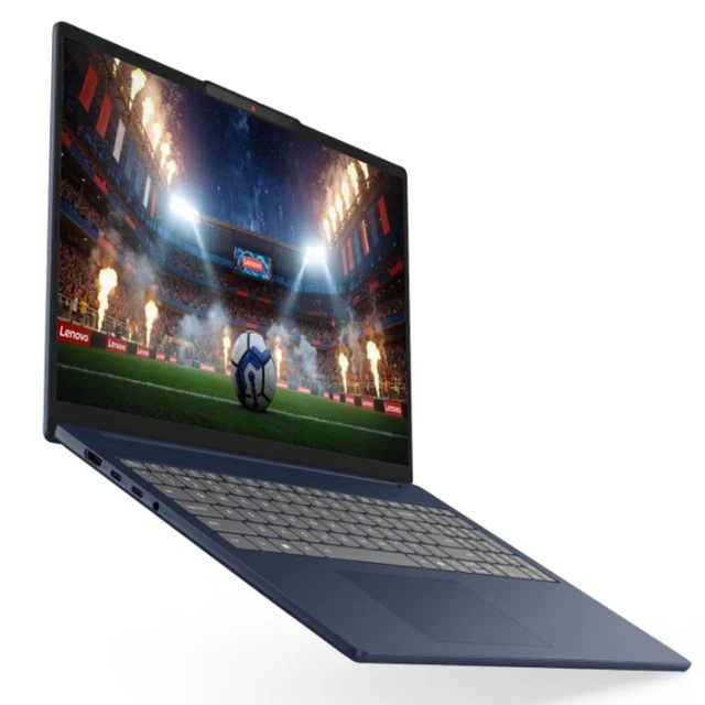 Alt view image 2 of 5 - Lenovo IdeaPad Slim 5i 16" WUXGA Touchscreen Intel Core Ultra 7 355 2.3 GHz up to 4.7 GHz 16 GB 1TB SSD Intel Graphics Windows 11 Home Laptop, Cosmic Blue, Minor Scratches and Dent - 83S6000BUS