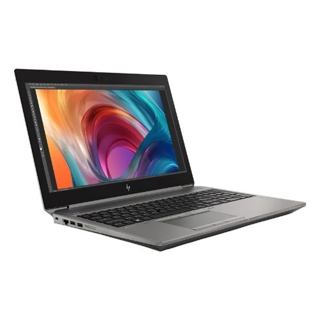 Alt view image 2 of 5 - HP ZBook G6 15.6" FHD Intel Core i7-9850H 2.6 GHz up to 4.6 GHz 32GB DDR4 512GB SSD NVIDIA Quadro T1000 Windows 11 Pro Laptop, Gray - 3B954UC-I070