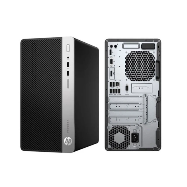 Alt view image 3 of 3 - HP ProDesk 600 G4 Intel Core i7-8700 3.2 GHz up to 4.6 GHz 8 GB DDR4 500 GB HDD Intel UHD Graphics 630 Windows 11 Home Desktop, Black - 2VE73AV-E010