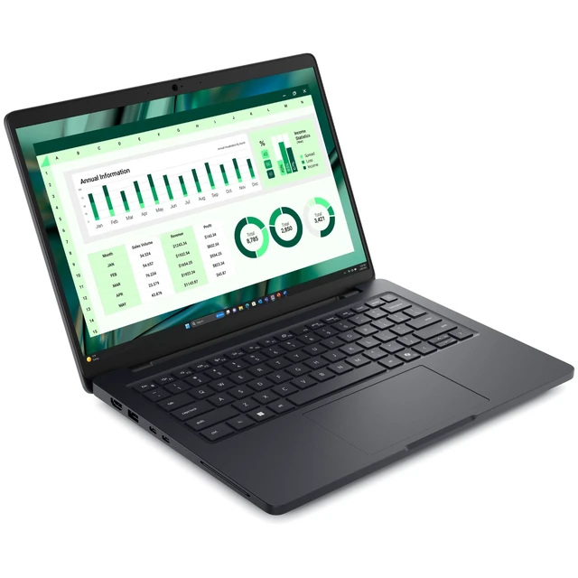 Alt view image 2 of 6 - Dell Pro Max 14" FHD+ IPS Intel Core Ultra 7 265H 2.2 GHz up to 5.30 GHz 32GB DDR5 512GB SSD Intel Graphics Windows 11 Pro Laptop, Black - PROMAX14U7