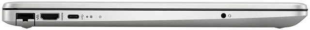 Alt view image 5 of 5 - HP 15-dw2008ca 15.6" Touch Intel Core i5-1035G1 1.0 GHz up to 3.6 GHz 8GB DDR4 256GB SSD Intel UHD Graphics Windows 11 Home Laptop, Silver - 2D682UA-I010