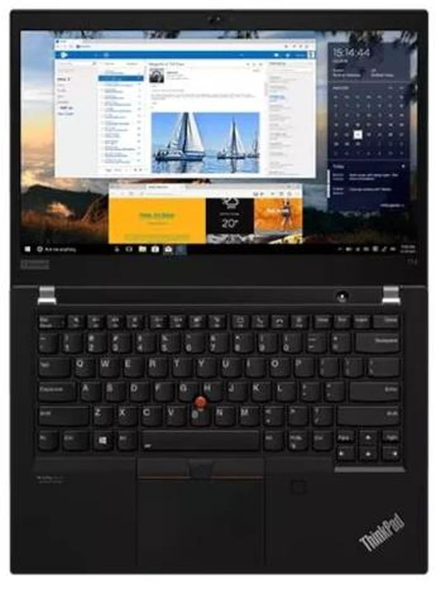 Alt view image 4 of 5 - Lenovo ThinkPad T14 G2 14" FHD IPS Intel Core i5-1145G7 2.6 GHz up to 4.4 GHz 16GB DDR4 256GB SSD Intel Iris Xe Windows 11 Pro Laptop, Black, Minor Scratches and Dents - 20W1S3GJ00-I010