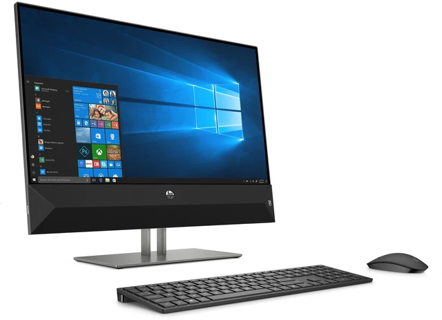 Alt view image 3 of 5 - HP Pavilion 24-xa0057c 23.8" FHD Intel Core i5-8400T 1.7 GHz up to 3.3 GHz 8 GB DDR4 1 TB SSD Intel UHD Graphics 630 Windows 11 Home All-in-One Desktop, Black, Minor Scratches and Dent - 4NM99AA-E010