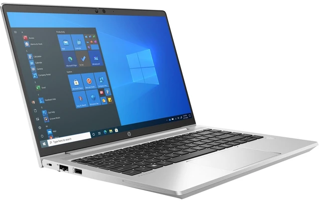 Alt view image 2 of 4 - HP ProBook 640 G8 14" FHD Touchscreen Intel Core i5-1135G7 2.4 GHz up to 4.2 GHz 8 GB DDR4 256 GB SSD Intel Iris Xe Graphics Windows 11 Pro Laptop, Silver, Minor Scratches and Dent - 1Y5E0AV-I031