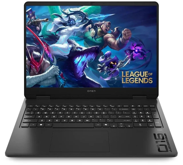 Main image of HP OMEN Slim 16t-an000 16" 2K Intel Ultra 5 225H 1.7 GHz up to 4.9 GHz 24 GB 512 GB SSD NVIDIA GeForce RTX 5050 Laptop GPU W11 Home Gaming Laptop, Black, Minor Scratches and Dent - A57W4AV-I010