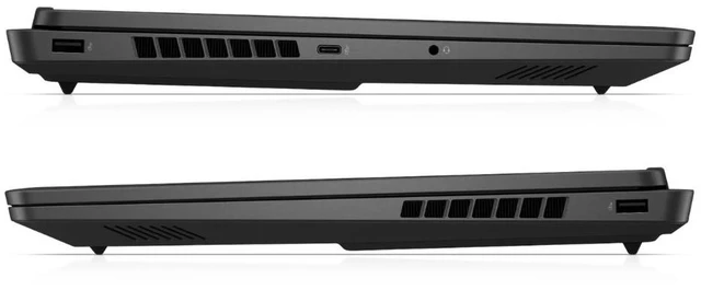 Alt view image 5 of 5 - HP OMEN Slim 16t-an000 16" 2K Intel Ultra 5 225H 1.7 GHz up to 4.9 GHz 24 GB 512 GB SSD NVIDIA GeForce RTX 5050 Laptop GPU W11 Home Gaming Laptop, Black, Minor Scratches and Dent - A57W4AV-I010