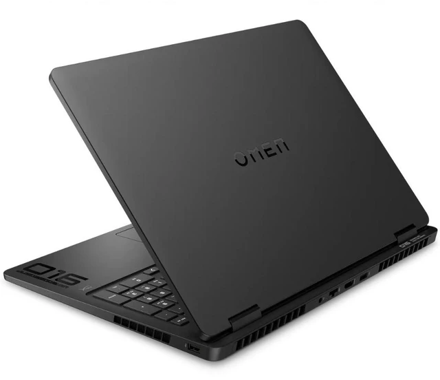 Alt view image 4 of 5 - HP OMEN Slim 16t-an000 16" 2K Intel Ultra 5 225H 1.7 GHz up to 4.9 GHz 24 GB 512 GB SSD NVIDIA GeForce RTX 5050 Laptop GPU W11 Home Gaming Laptop, Black, Minor Scratches and Dent - A57W4AV-I010
