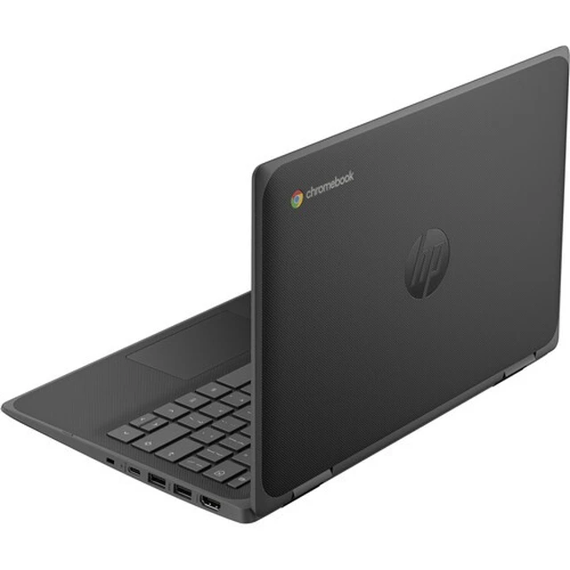 Alt view image 6 of 6 - HP Fortis x360 G5 Chromebook 11.6" Touch Intel Processor N100 0.8 GHz up to 3.4 GHz 8GB RAM 64GB eMMC Intel UHD Graphics ChromeOS, Black - 9R398UT-I021