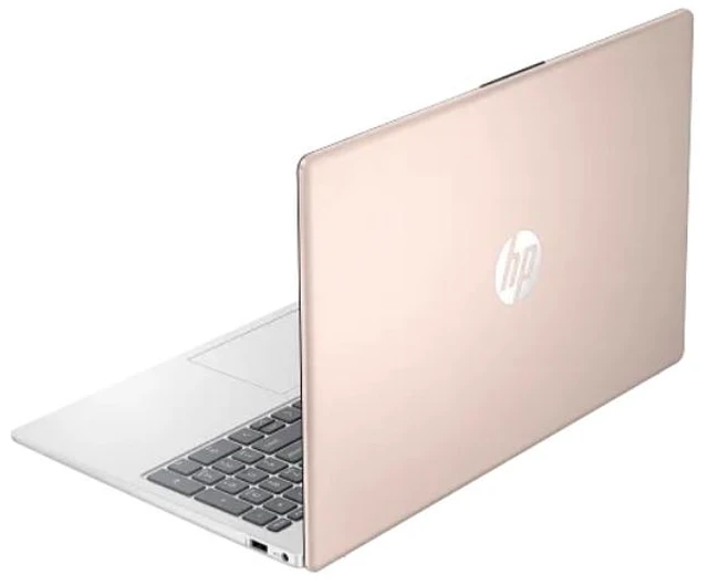 Alt view image 4 of 5 - HP 15-fc0000 15.6" Touch AMD Athlon Silver 7120U 2.4 GHz up to 3.5 GHz 8GB RAM 128GB SSD AMD Radeon Windows 11 Home Laptop, Rose Gold - B1TW9AV-I061