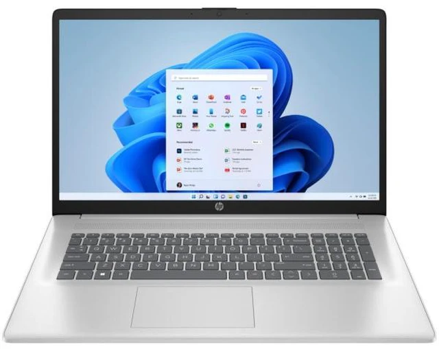 Main image of HP 17-cn3003dx 17.3" HD+ Intel Core i3-N305 0.8 GHz up to 3.8 GHz 32GB DDR4 1TB SSD Intel UHD Graphics Windows 11 Home Laptop, Silver - B4GX6UA-I010