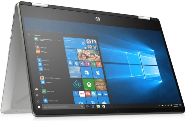 Alt view image 5 of 6 - HP Pavilion x360 14-dh2008ca 14" FHD Intel Core i5-1035G1 1.0 GHz up to 3.6 GHz 8GB DDR4 256GB SSD Intel UHD Graphics Windows 10 Home Laptop, Mineral Silver - 6GH66UA-I010