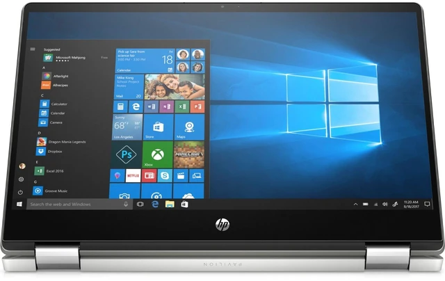 Alt view image 6 of 6 - HP Pavilion x360 14-dh2008ca 14" FHD Intel Core i5-1035G1 1.0 GHz up to 3.6 GHz 8GB DDR4 256GB SSD Intel UHD Graphics Windows 10 Home Laptop, Mineral Silver - 6GH66UA-I010