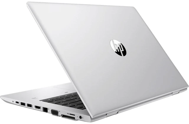 Alt view image 4 of 4 - HP ProBook 640 G5 14" FHD Intel Core i5-8365U 1.6 GHz up to 4.1 GHz 16 GB DDR4 256 GB SSD Intel UHD Graphics 620 Windows 11 Pro Laptop, Silver, Minor Scratches and Dent - 1A4W5UC-I031