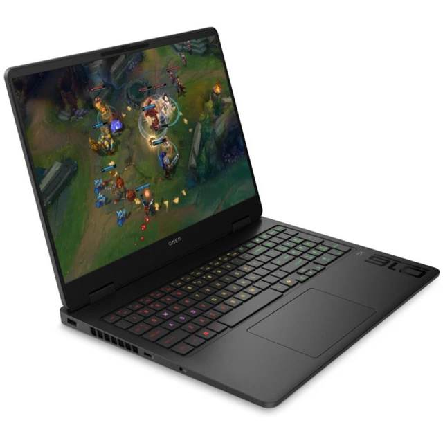 Alt view image 2 of 6 - HP OMEN 16-ap0047nr 16" 2K IPS AMD Ryzen AI 7 350 2.0 GHz up to 5.0 GHz 16GB DDR5 1TB SSD NVIDIA GeForce RTX 5060 Windows 11 Home Gaming Laptop, Black - B96RJUA