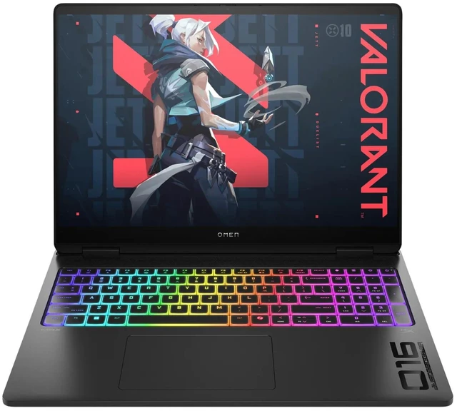 Main image of HP OMEN MAX 16-ah0097nr 16" WQXGA Intel Core Ultra 9 275HX 2.7 GHz 32GB DDR5 1TB SSD NVIDIA GeForce RTX 5080 Windows 11 Home Gaming Laptop, Black - B64BNUA