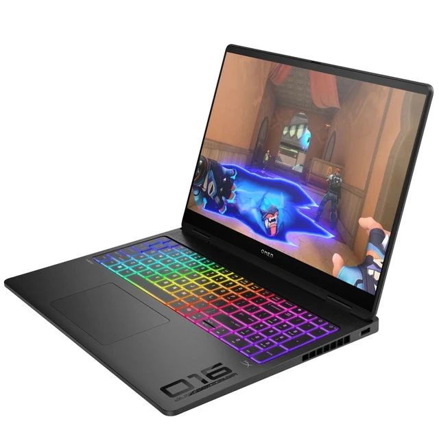 Alt view image 2 of 6 - HP OMEN MAX 16-ah0097nr 16" WQXGA Intel Core Ultra 9 275HX 2.7 GHz 32GB DDR5 1TB SSD NVIDIA GeForce RTX 5080 Windows 11 Home Gaming Laptop, Black - B64BNUA