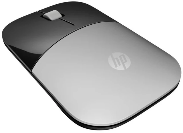 Alt view image 2 of 3 - HP Z3700 G2 Wireless Mouse Optical Movement Detection 2.4 GHz wireless connection 3 buttons Wireless range up to 10 m 1200 dpi, Multi surface tracking, Natural Silver - 66Z09AA