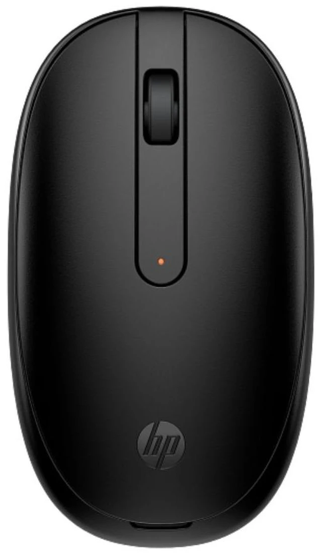 Main image of HP 240 Bluetooth Wireless Mouse 3-Button Design with Red Optical Tracking 1,600 DPI Ambidextrous Mouse Hand Orientation Optical Sensor Wireless range: Up to 10 m, Jet Black - 3V0G9AA