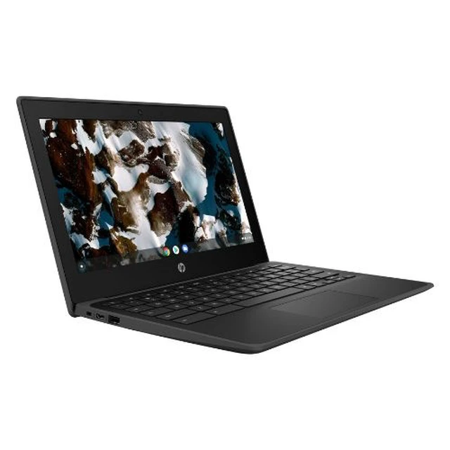 Alt view image 3 of 5 - HP Chromebook 11 G9 11.6" IPS Intel Celeron N4500 1.1 GHz up to 2.8 GHz 4GB 32GB eMMC Intel UHD ChromeOS Laptop, Black - 3V2Y2UT-I020