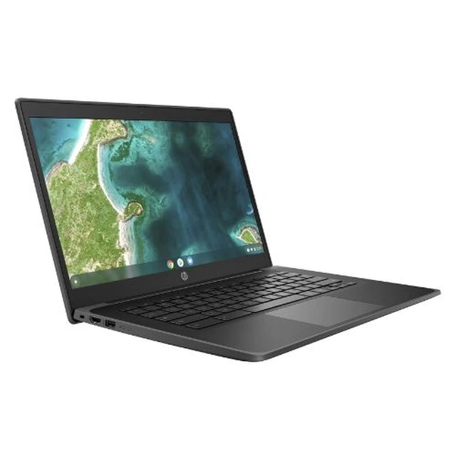 Alt view image 2 of 5 - HP Fortis G10 Chromebook 11.6" Touch Intel N100 0.7 GHz up to 3.4 GHz 4GB 32GB eMMC Intel UHD ChromeOS Laptop, Black, Minor Scratches and Dents - 9R3B0UT-I029