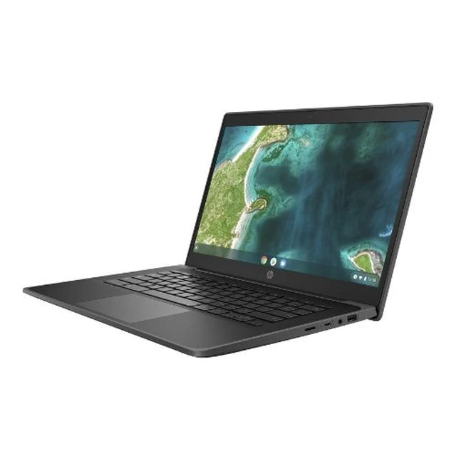 Alt view image 3 of 5 - HP Fortis G10 Chromebook 11.6" Touch Intel N100 0.7 GHz up to 3.4 GHz 4GB 32GB eMMC Intel UHD ChromeOS Laptop, Black, Minor Scratches and Dents - 9R3B0UT-I029