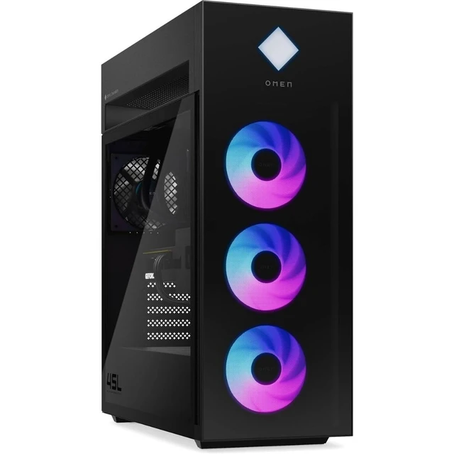 Alt view image 2 of 3 - HP OMEN 45L GT22-3000I Intel Core Ultra 9 285K 3.2 GHz up to 5.70 GHz Kingston FURY 32 GB 1 TB SSD NVIDIA GeForce RTX 5090 Windows 11 Home Gaming Desktop, Black - A4ND8AV-V171