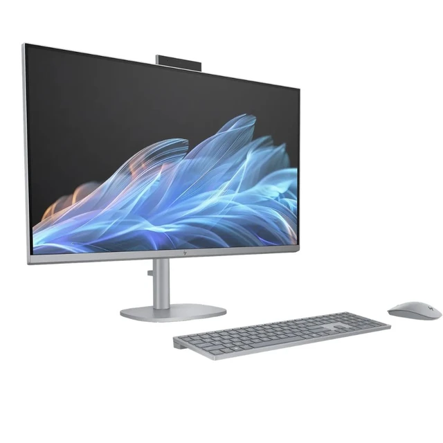 Alt view image 2 of 5 - HP OmniStudio X 32-c0000t 31.5" 4K UHD Intel Core Ultra 5 125H 1.5 GHz up to 4.5 GHz 32 GB 256 GB SSD Intel Arc Graphics Windows 11 Home All-in-One Desktop, Meteor Silver - 9T0F6AV-V080