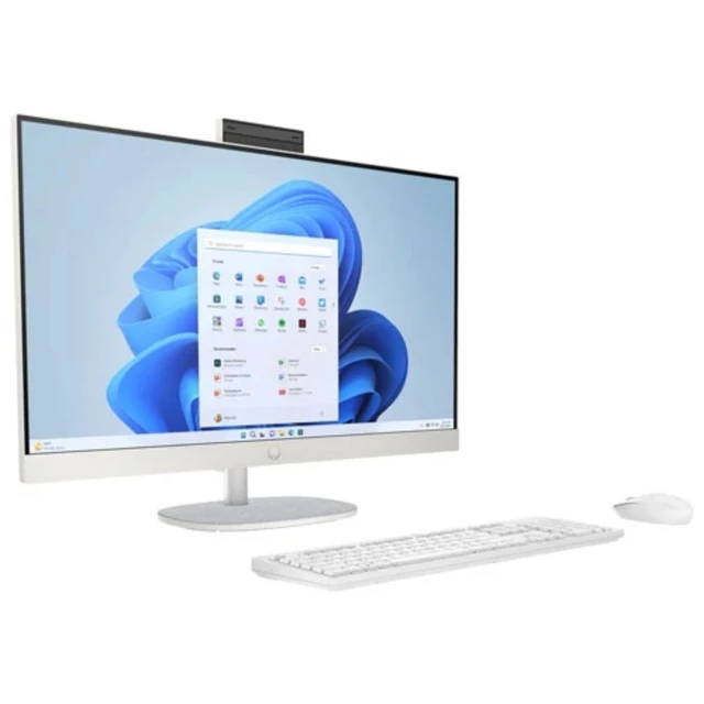 Alt view image 2 of 4 - HP 27-ct2009 27" FHD AMD Ryzen AI 7 350 2.0 GHz up to 5.0 GHz 16 GB 1 TB SSD AMD Radeon Graphics Windows 11 Home All-in-One Desktop, White - B91B8AA