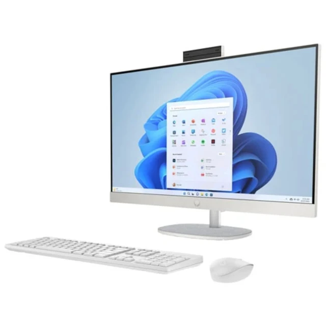 Alt view image 3 of 4 - HP 27-ct2009 27" FHD AMD Ryzen AI 7 350 2.0 GHz up to 5.0 GHz 16 GB 1 TB SSD AMD Radeon Graphics Windows 11 Home All-in-One Desktop, White - B91B8AA