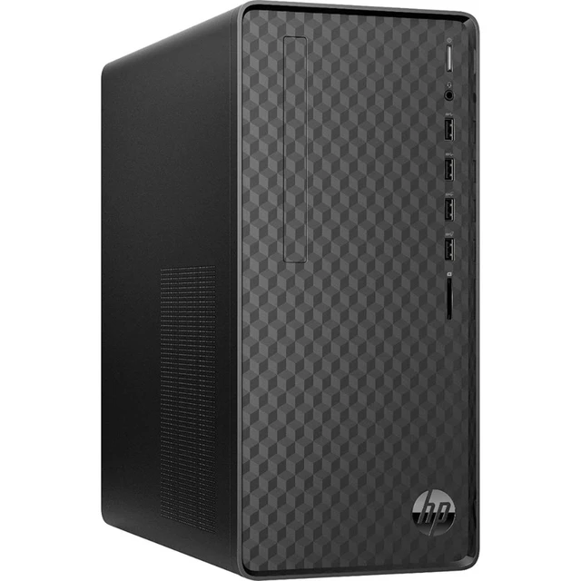 Alt view image 2 of 3 - HP M01-F1063wb Intel Core i3-10100 3.6 GHz up to 4.3 GHz 8 GB DDR4 1 TB HDD Intel UHD Graphics 630 Windows 11 Home Desktop, Black - 1K0F7AA