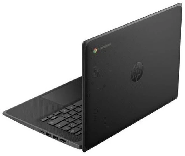 Alt view image 4 of 4 - HP Fortis G1i 14" FHD Touch Intel N150 0.8 GHz up to 3.6 GHz 8GB 128GB UFS Intel Graphics ChromeOS Laptop, Black - AX7L7AV-I010