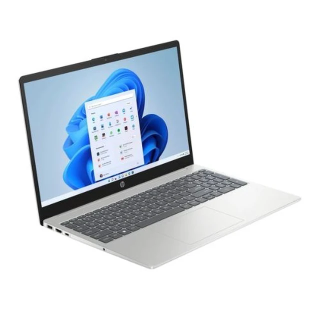 Alt view image 2 of 5 - HP 15fc0000 15.6" FHD AMD Ryzen 5 7530U 2.0 GHz up to 4.5 GHz 8GB DDR4 128GB SSD AMD Radeon Graphics Windows 11 Home Laptop, Silver - B1TX6AV-I080
