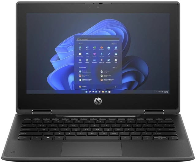 Main image of HP Pro x360 Fortis G11 11.6" Touch Intel Processor N100 0.8 GHz up to 3.4 GHz 8GB DDR4 128GB SSD Intel UHD Graphics Windows 11 Pro Laptop, Black - A2ML1UP-I010