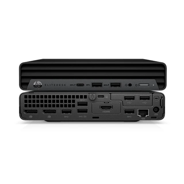 Alt view image 5 of 5 - HP EliteDesk 800 G6 Intel Core i5-10500 3.1 GHz up to 4.5 GHz 16 GB DDR4 256 GB SSD Intel UHD Graphics 630 Windows 11 Pro Desktop Mini, Black - 2Z8W1UC-I020