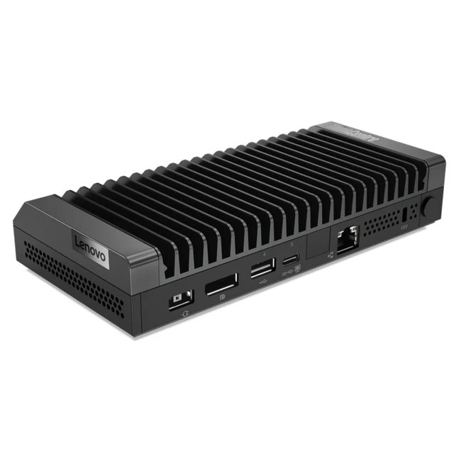 Alt view image 5 of 5 - Lenovo ThinkCentre M75n loT AMD Athlon Silver 3050e 2.8 GHz 4GB DDR4 128GB SSD AMD Radeon Graphics Windows 11 Pro Desktop, Black - 11BW0009US-I010