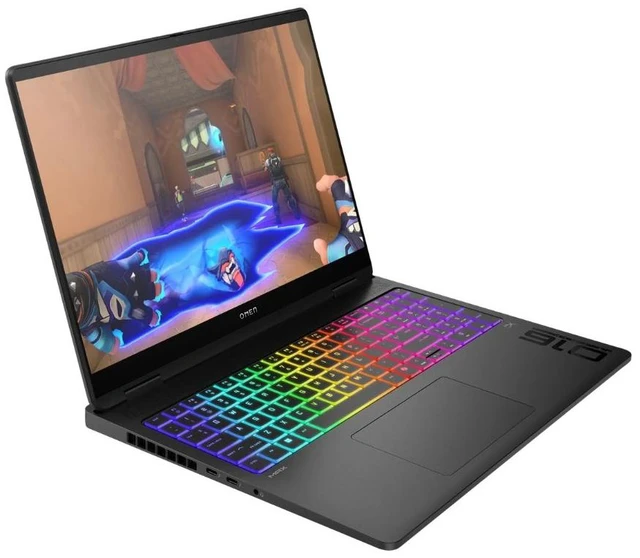 Alt view image 2 of 5 - HP OMEN MAX 16-ah0097nr 16" WQXGA Intel Ultra 9 275HX 2.7 GHz up to 5.4 GHz 32 GB 1 TB SSD NVIDIA GeForce RTX 5080 Laptop GPU Windows 11 Home Gaming Laptop, Black, Minor Scratches and Dent - B64BNUA
