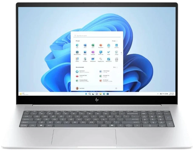 Main image of HP Envy 17-da0047nr 17.3" FHD Touchscreen Intel Core Ultra 7 155H 1.4 GHz up to 4.8 GHz 16 GB 512 GB SSD Intel Arc Graphics Windows 11 Home Laptop, Glacier Silver, Minor Scratches and Dent - 9V8M3UA