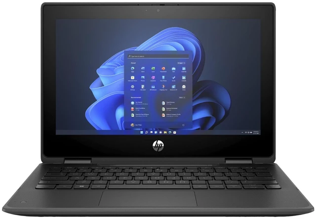 Main image of HP Pro x360 Fortis G9 11.6" Touch Intel Celeron N5100 1.1 GHz 8GB DDR4 128GB SSD Intel UHD Graphics with PEN Windows 11 Pro Laptop, Black, Minor Scratches and Dents - 5N301ES-I020