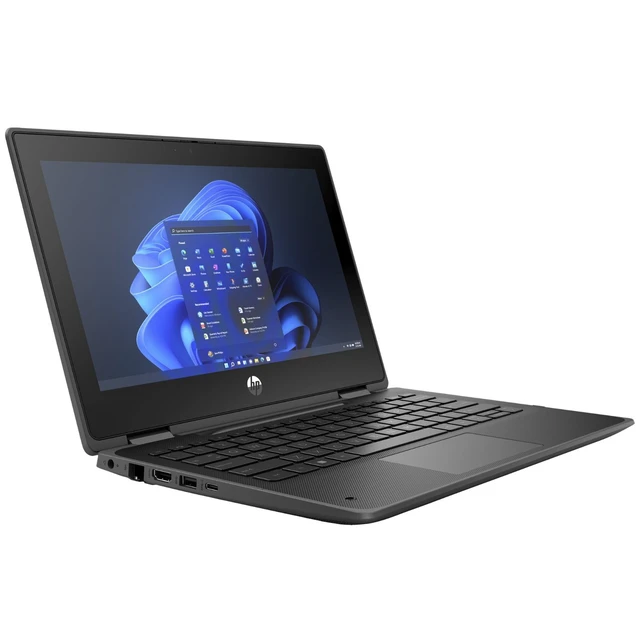 Alt view image 2 of 5 - HP Pro x360 Fortis G9 11.6" Touch Intel Celeron N5100 1.1 GHz 8GB DDR4 128GB SSD Intel UHD Graphics with PEN Windows 11 Pro Laptop, Black, Minor Scratches and Dents - 5N301ES-I020
