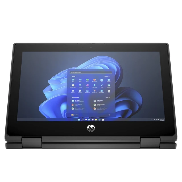 Alt view image 3 of 5 - HP Pro x360 Fortis G9 11.6" Touch Intel Celeron N5100 1.1 GHz 8GB DDR4 128GB SSD Intel UHD Graphics with PEN Windows 11 Pro Laptop, Black, Minor Scratches and Dents - 5N301ES-I020