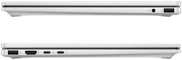 Alt view image 5 of 5 - HP OmniBook X Flip 14-fm0047nr 14" 2K Touch IPS Intel Core Ultra 7 256V 2.2 GHz 16GB RAM 512GB SSD Intel Arc 140V with PEN Windows 11 Home Laptop, Silver - B88A6UA