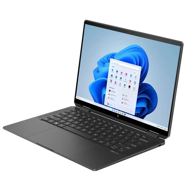 Alt view image 2 of 5 - HP Spectre x360 14-eu0097nr 14" 3K OLED Touch Intel Core Ultra 7 155H 1.4 GHz 16GB RAM 1TB SSD Intel Arc with PEN Windows 11 Home Laptop, Nightfall Black, Minor Scratches and Dents - 9C906UA