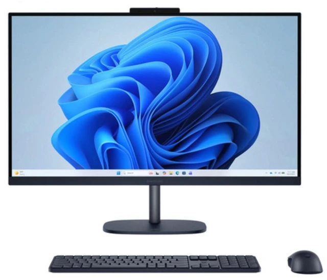 Main image of HP OmniStudio 27-cu0009 27.0" FHD IPS Intel Core 5 120U 1.4 GHz up to 5.0 GHz 16GB DDR5 1TB SSD Intel Graphics Windows 11 Home All-in-One Desktop, Black - D4JV0AA