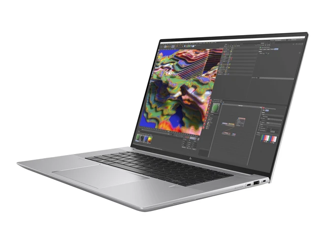 Alt view image 2 of 6 - HP Zbook Studio G9 16" 4K WQUXGA Touchscreen Intel Core i9-12900H 2.5 GHz up to 5.0 GHz 64 GB 256 GB SSD NVIDIA RTX A2000 Windows 11 Pro Laptop, Gray - 7B5C6UC-I010