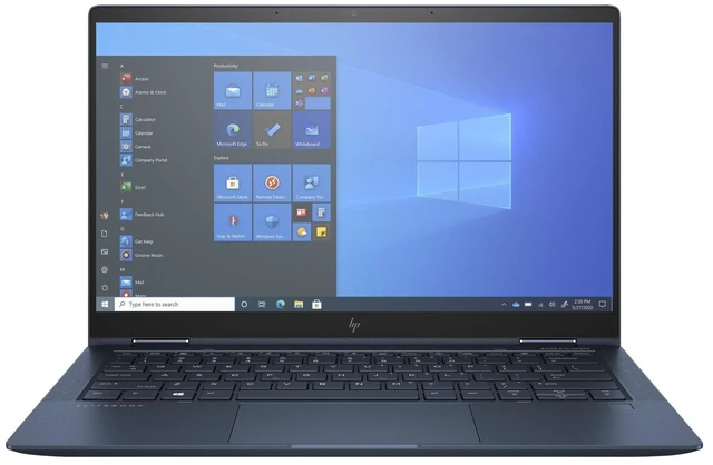 Main image of HP Elite Dragonfly G2 13.3" FHD Touch Intel Core i5-1145G7 2.6 GHz up to 4.4 GHz 16GB RAM 256GB SSD Intel Iris Xe Graphics Windows 11 Pro Laptop, Blue - 453J4EC-I010