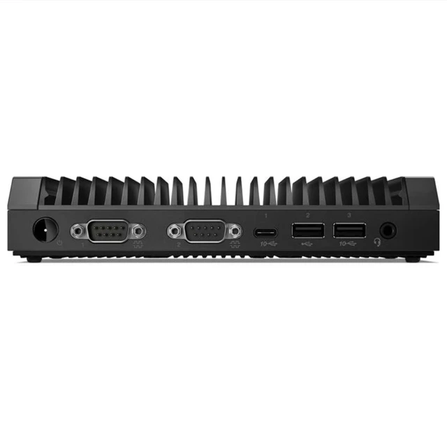 Alt view image 3 of 5 - Lenovo ThinkCentre M75n AMD Athlon Silver 3050e 1.4 GHz up to 2.8 GHz 4 GB DDR4 128 GB SSD AMD Radeon Graphics Windows 11 Pro Desktop, Black - 11BW0009US-I009