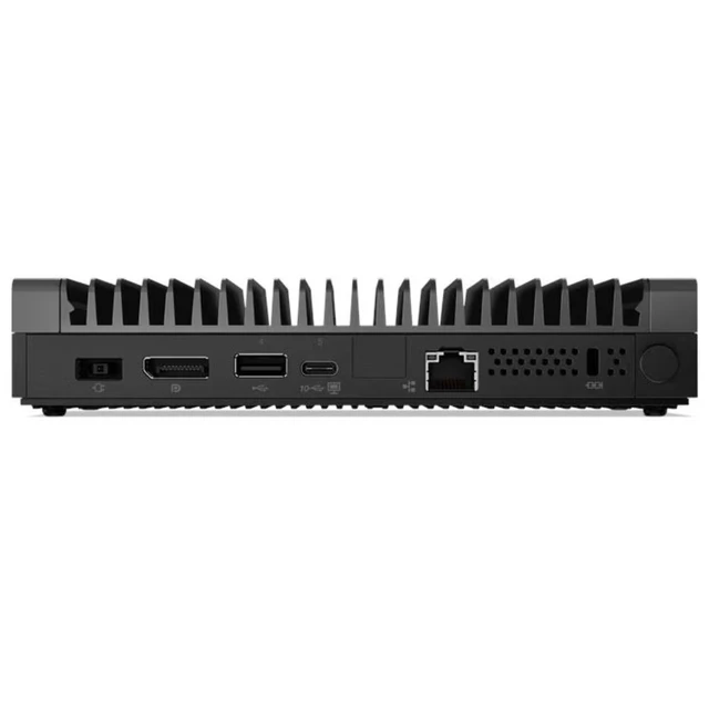 Alt view image 4 of 5 - Lenovo ThinkCentre M75n AMD Athlon Silver 3050e 1.4 GHz up to 2.8 GHz 4 GB DDR4 128 GB SSD AMD Radeon Graphics Windows 11 Pro Desktop, Black - 11BW0009US-I009