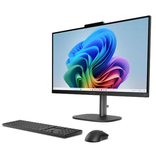 Alt view image 2 of 5 - HP OmniStudio 24-cw000 23.8" FHD AMD Ryzen AI 5 340 2.0 GHz 16GB DDR5 512GB SSD AMD Radeon Graphics Windows 11 Home All-in-One Desktop, Black - C0TY9AV-V010